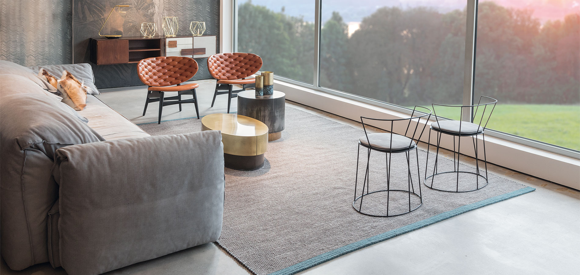 Teppich Bodenschätze von der Teppichfirma remade I Domus Kollektion - Design Teppich Kollektion by Ewald Beyer I München I Deutschland